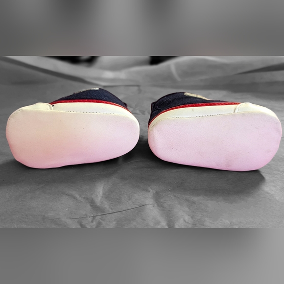 Child of Mine by Carter's Newborn high top rookie sneakers infant baseball shoes - Picture 8 of 8